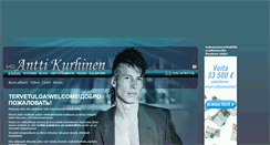 Desktop Screenshot of anttikurhinen.fi
