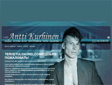 Tablet Screenshot of anttikurhinen.fi