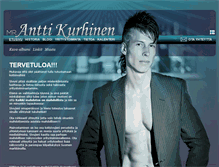 Tablet Screenshot of en.anttikurhinen.fi